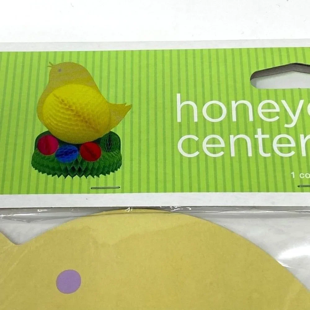 Target Yellow Chick Easter Honeycomb Centerpiece Decor